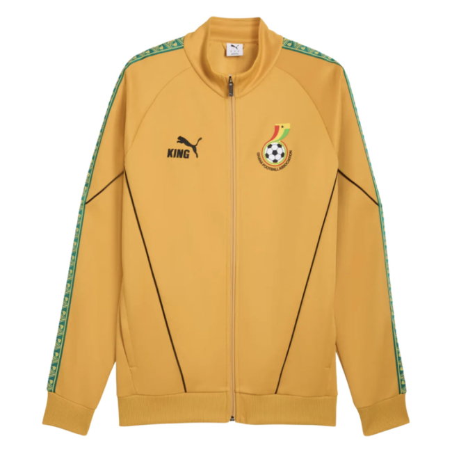 2026-2027 Ghana KING Anthem Jacket (Gold)-SoccerKits Hub | Buy Soccer Jerseys Online